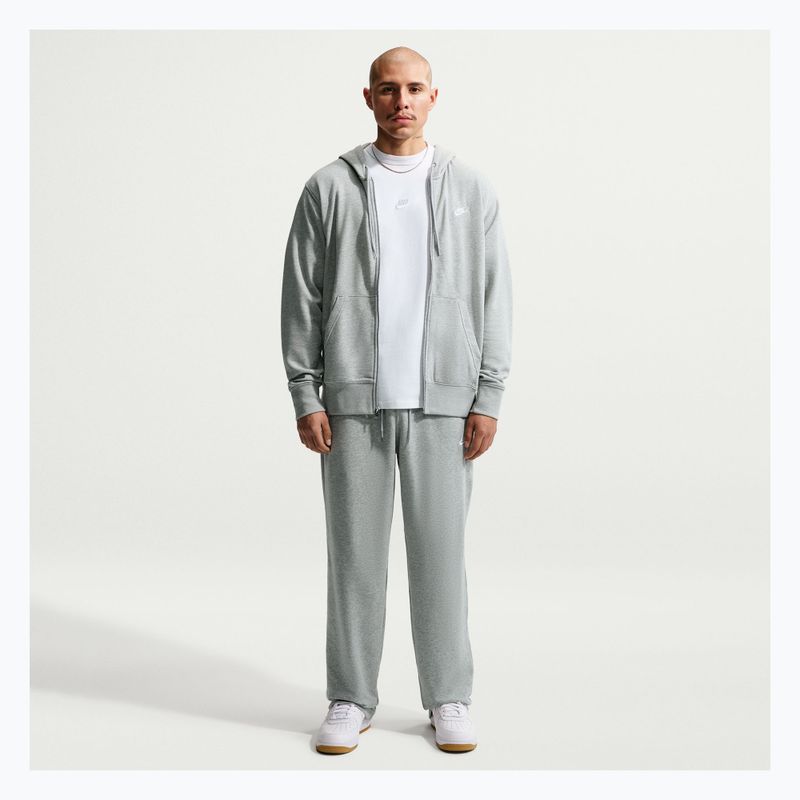 Férfi nadrág Nike Club dark grey heather/light smoke grey/white 2