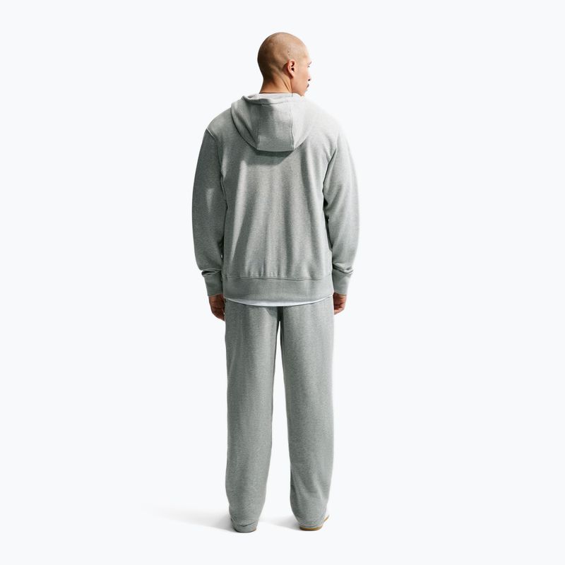 Férfi nadrág Nike Club dark grey heather/light smoke grey/white 3