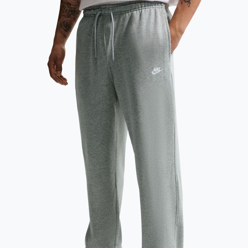 Férfi nadrág Nike Club dark grey heather/light smoke grey/white 5