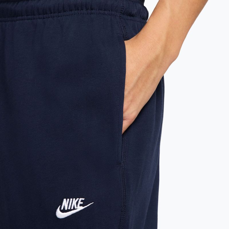 Férfi melegítőnadrág Nike Sportswear Club Knit Open-Hem obsidian/white 4