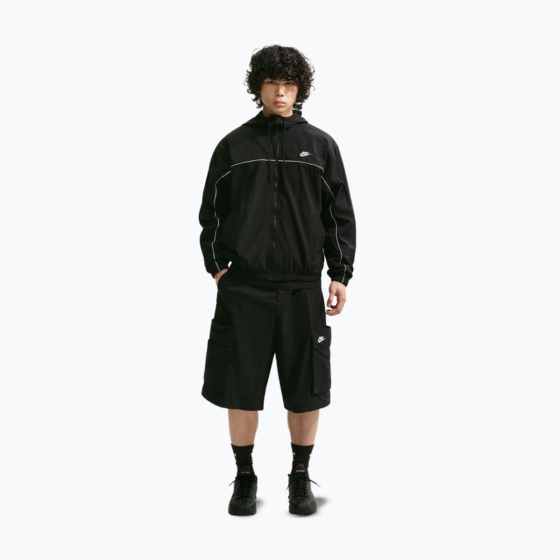 Férfi kabát Nike Club Black/White/White 2