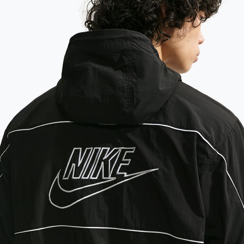 Férfi kabát Nike Club Black/White/White 6