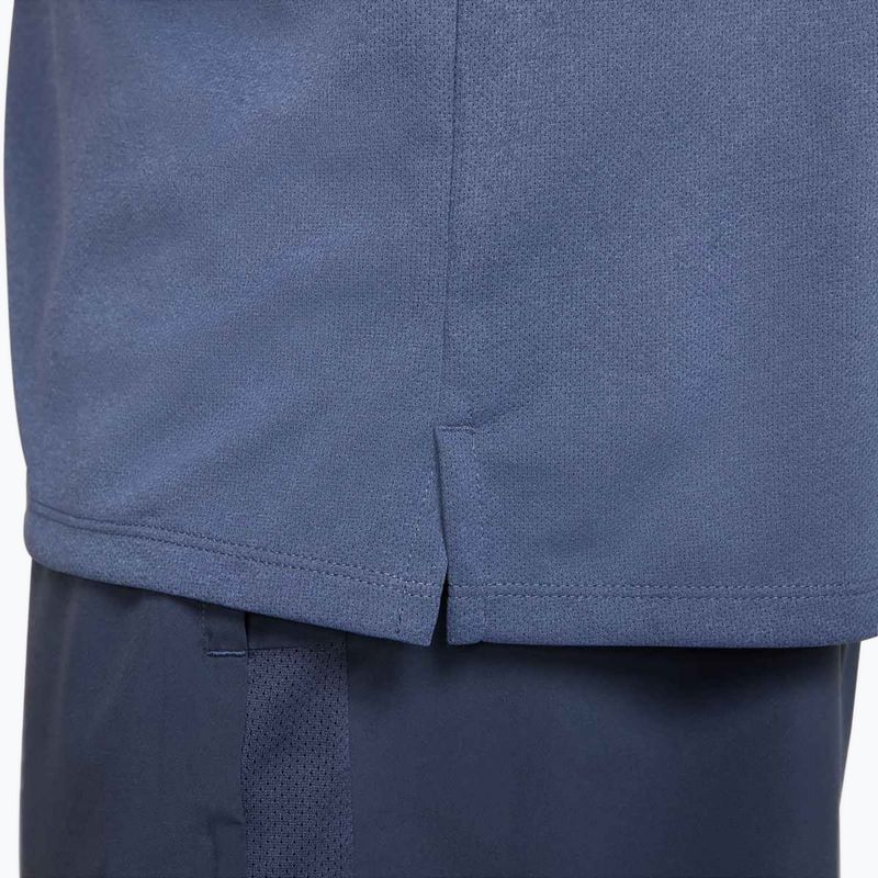 Férfi Nike Miler Dri-Fit UV diffúz kék hosszú ujjú futócipő 5