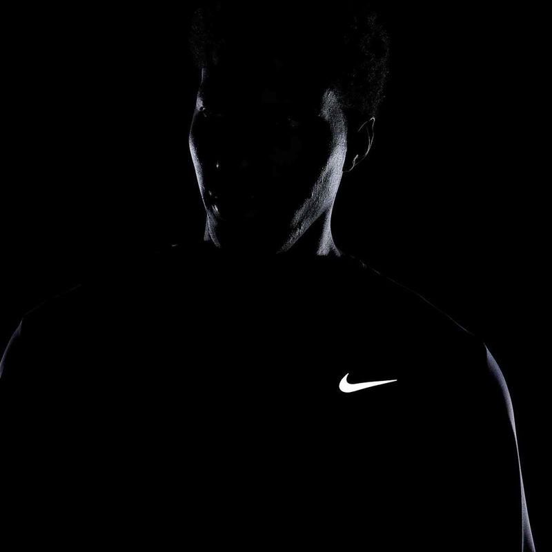 Férfi Nike Miler Dri-Fit UV diffúz kék hosszú ujjú futócipő 6