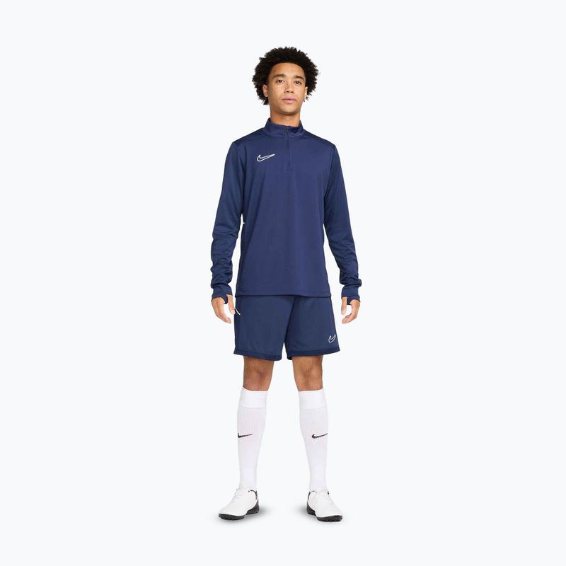Férfi hosszú ujjú futball edzőfelső Nike Academy Dri-Fit Drill Top midnight navy/midnight navy/white 2
