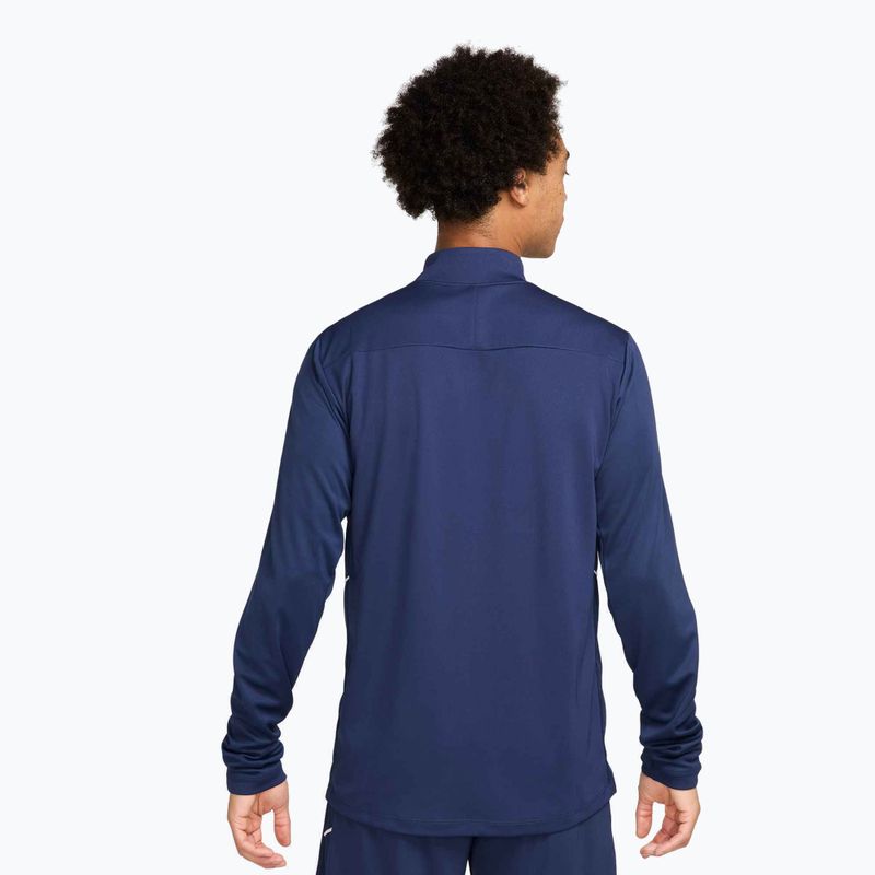 Férfi hosszú ujjú futball edzőfelső Nike Academy Dri-Fit Drill Top midnight navy/midnight navy/white 3
