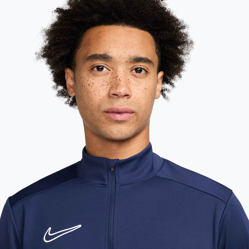 Férfi hosszú ujjú futball edzőfelső Nike Academy Dri-Fit Drill Top midnight navy/midnight navy/white 4
