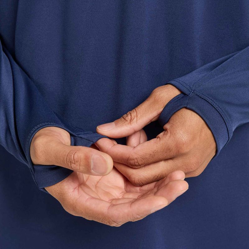 Férfi hosszú ujjú futball edzőfelső Nike Academy Dri-Fit Drill Top midnight navy/midnight navy/white 6