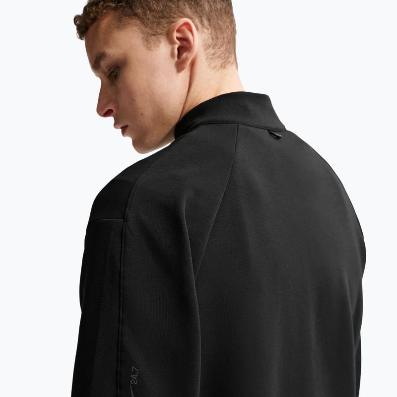 Férfi edzőpulóver Nike 24.7 ImpossiblySoft Black/Dark Smoke Grey 4