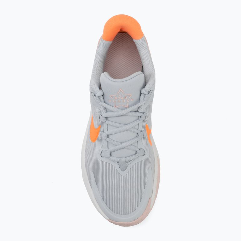 Gyerek futócipő Nike Star Runner 4 pure platinum/echo pink/peach cream 5