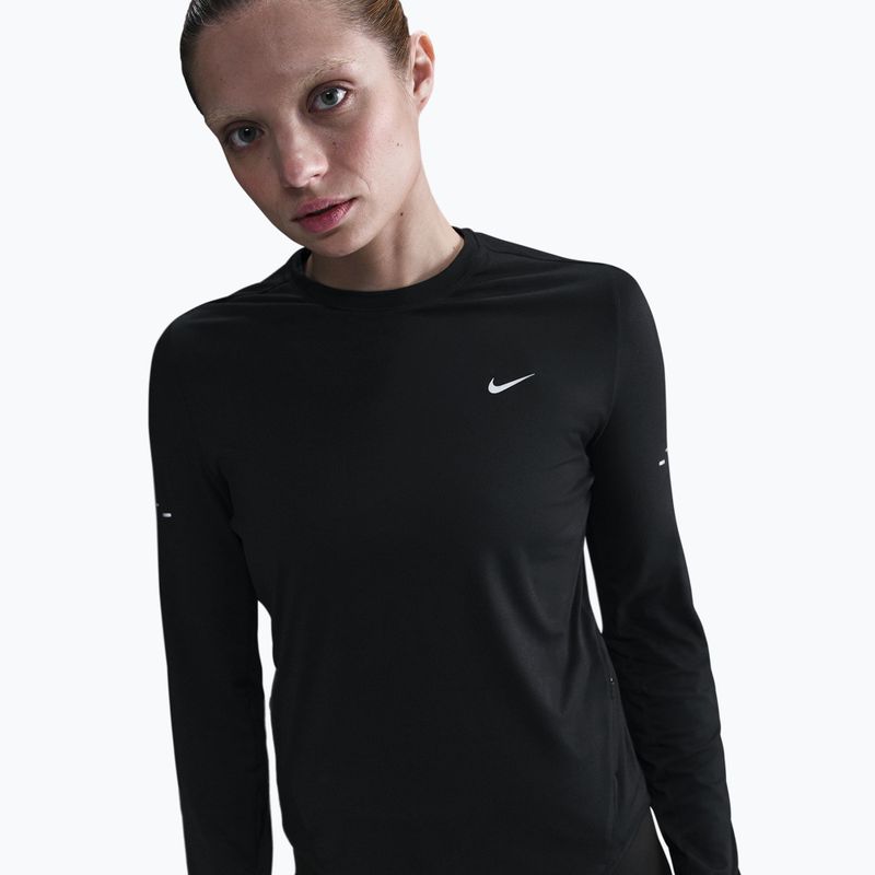 Női hosszú ujjú futópóló Nike Swift Dri-Fit UV black 4