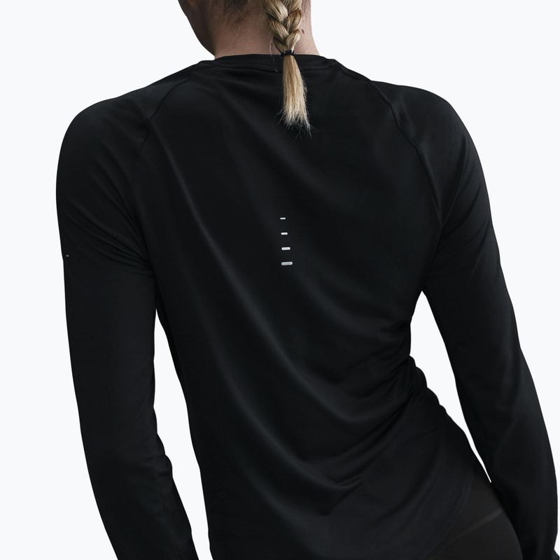 Női hosszú ujjú futópóló Nike Swift Dri-Fit UV black 6