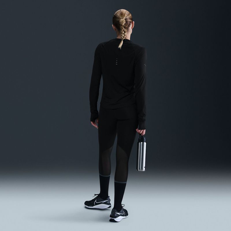 Női hosszú ujjú futópóló Nike Swift Dri-Fit UV black 9