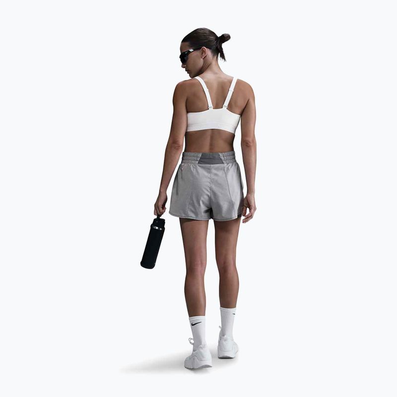 Női rövidnadrág Nike One Dri-Fit High-Waisted 3" 2In1 smoke grey/heather 3