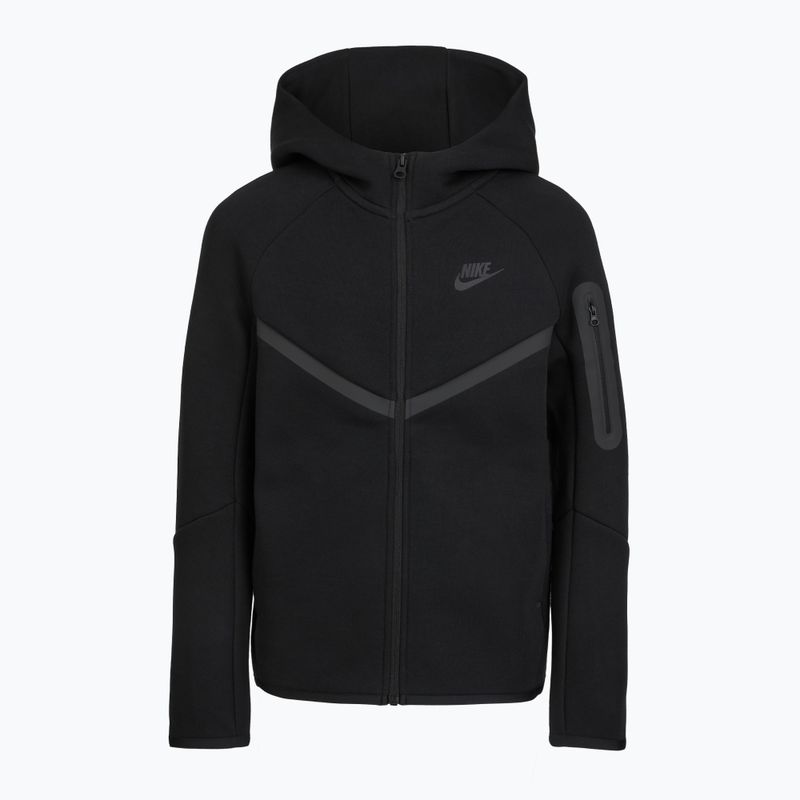 Gyerekpulóver Nike Sportswear Tech Fleece Full Zip black/black/black 7