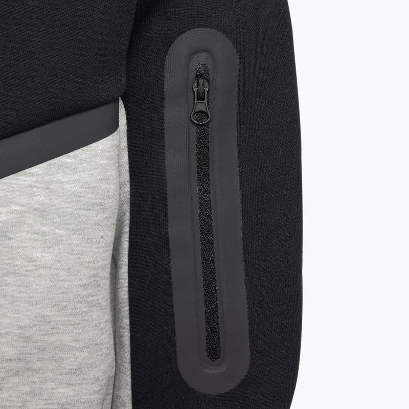 Gyerek pulóver Nike Sportswear Tech Fleece Full Zip dark grey heather/black/black/black 7