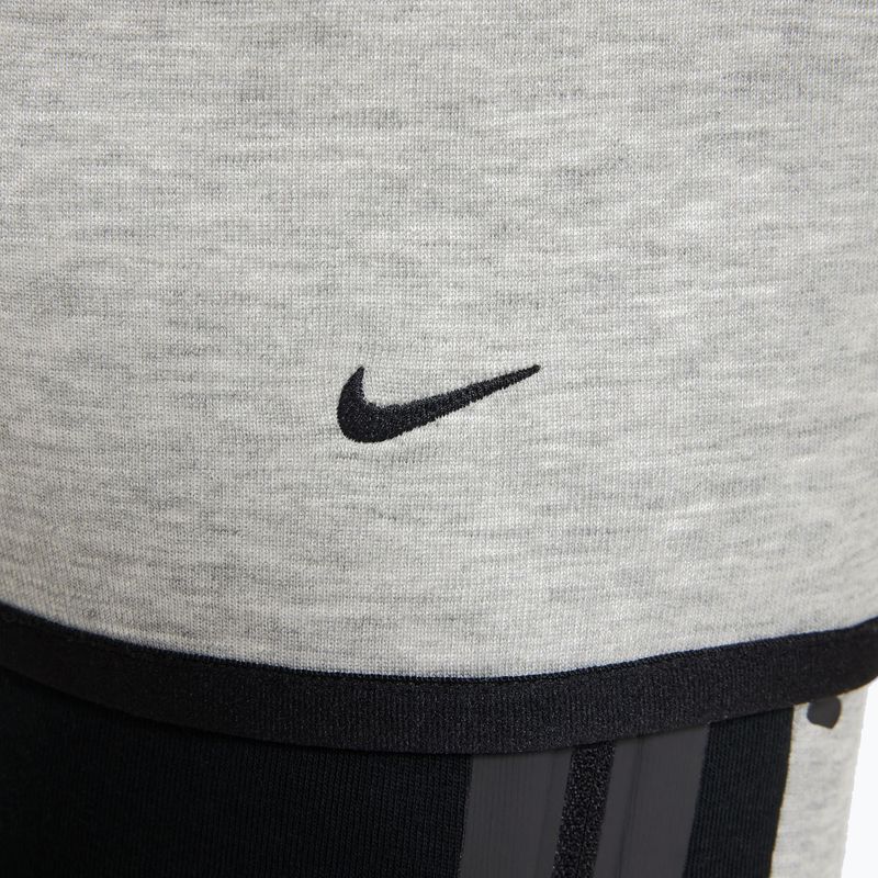 Gyerek pulóver Nike Sportswear Tech Fleece Full Zip dark grey heather/black/black/black 8