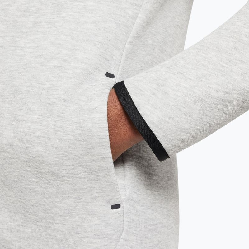Gyerekpulóver Nike Sportswear Tech Fleece dark grey heather/black/black 6