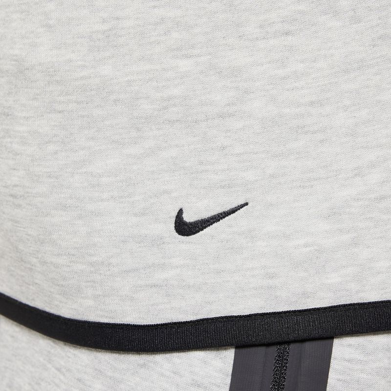 Gyerekpulóver Nike Sportswear Tech Fleece dark grey heather/black/black 8