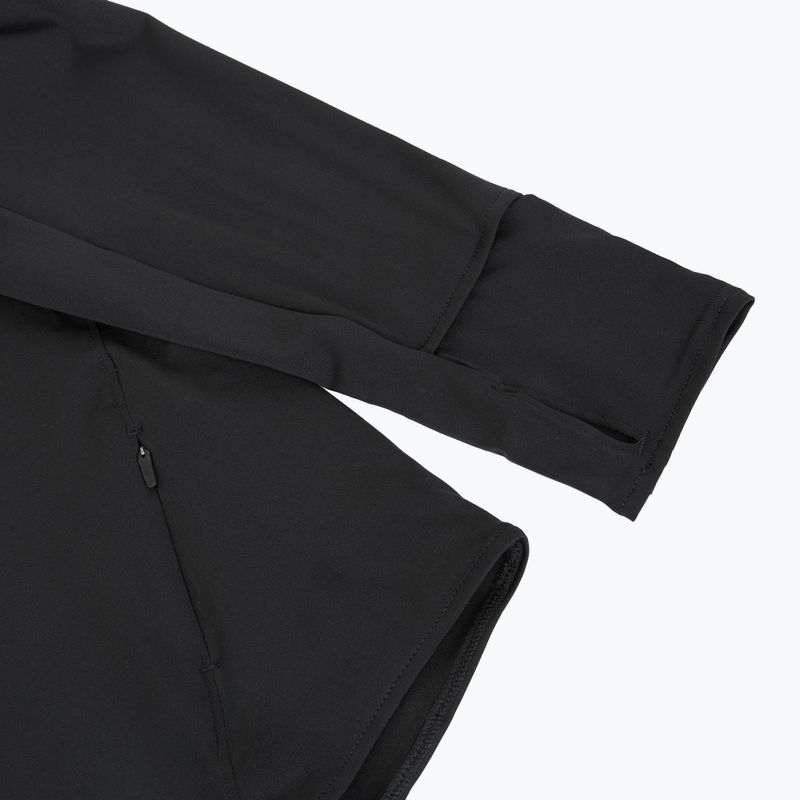 Női hosszú ujjú futófelső Nike Swift Dri-FIT UV 1/4-Zip Plus Size black 9