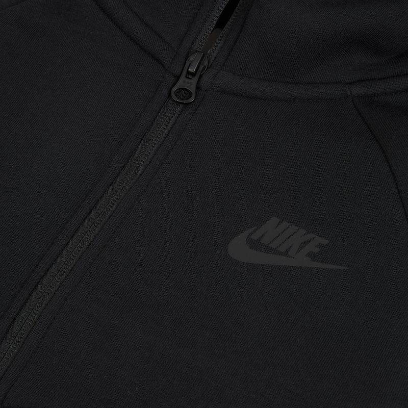 Gyerek pulóver Nike Sportswear Tech Fleece Full Zip dark grey heather/black/black/black 11