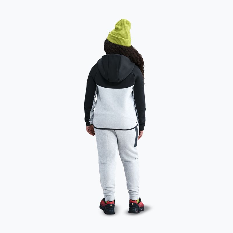 Gyerek pulóver Nike Sportswear Tech Fleece Full-Zip dark grey heather/black/black/black 3