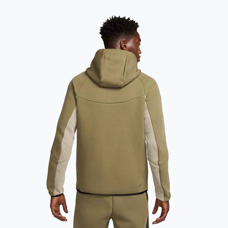 Férfi pulóver Nike Tech Windrunner Full Zip medium olive/light army/black 3