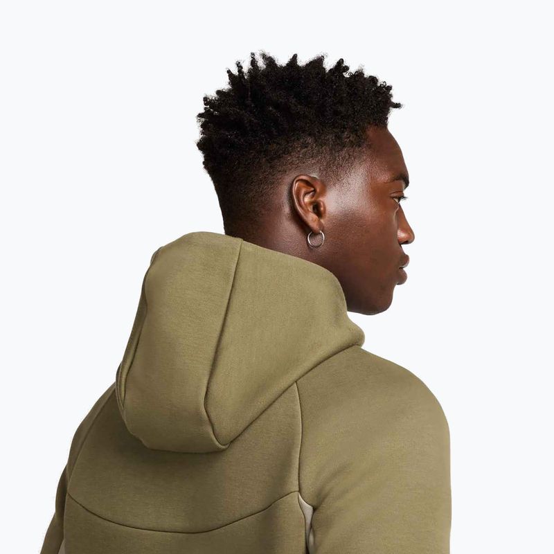 Férfi pulóver Nike Tech Windrunner Full Zip medium olive/light army/black 5