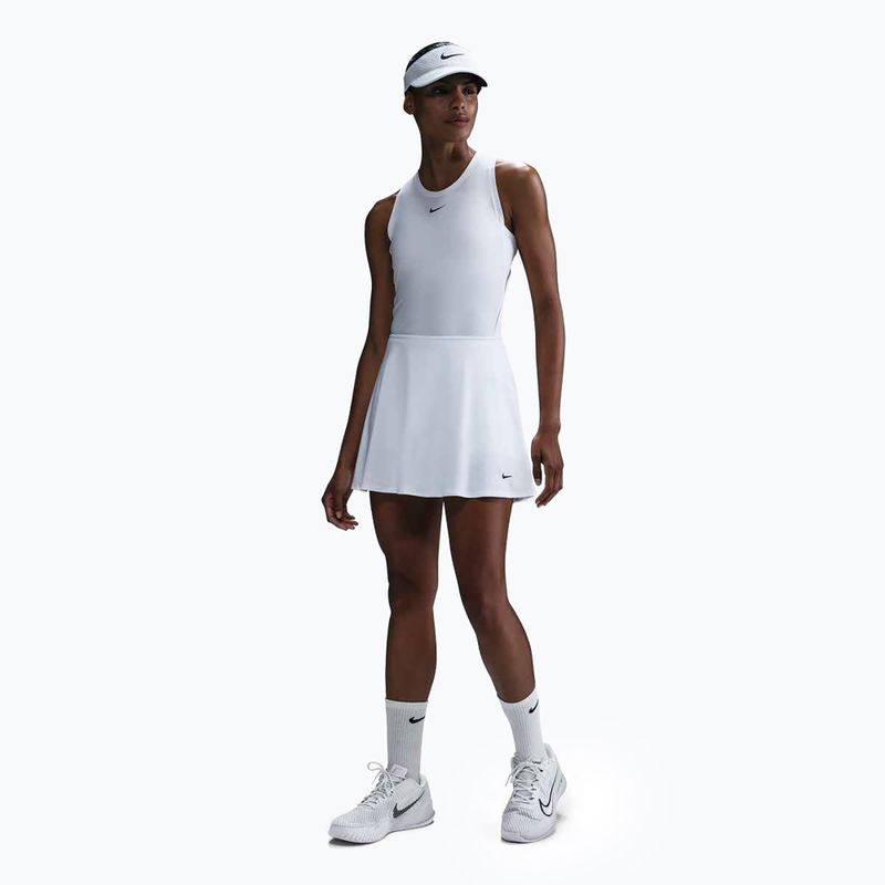 Nike Court Dri-Fit Victory Flouncy fehér/fekete teniszszoknya 2
