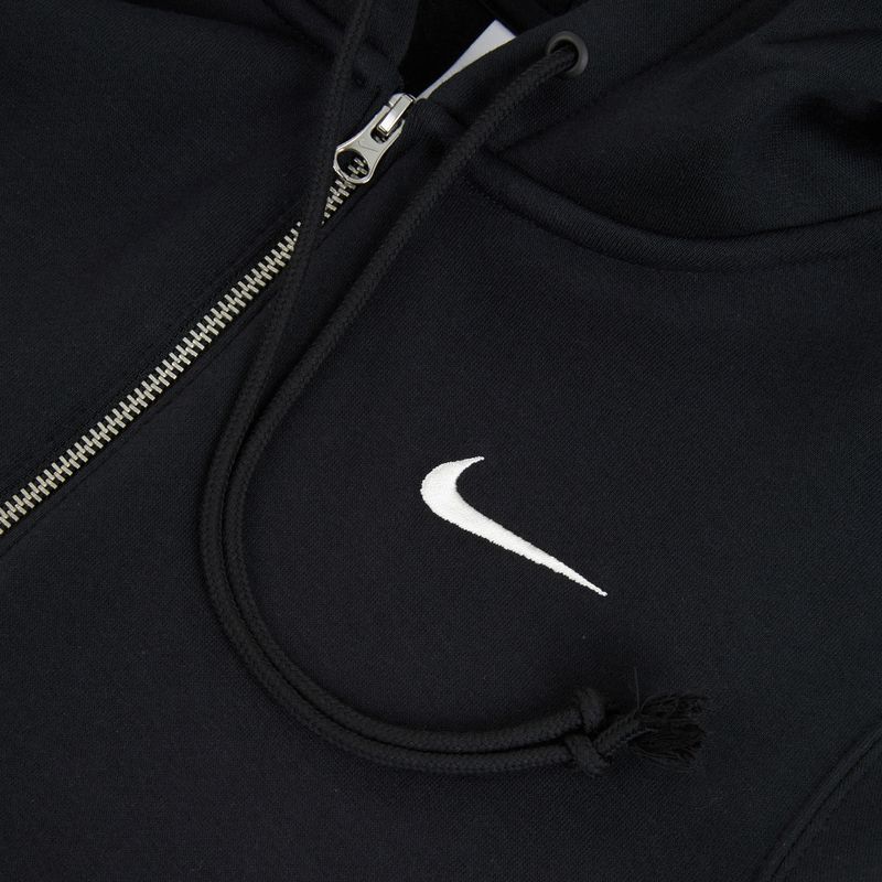 Női pulóver Nike Sportswear Phoenix Fleece Full Zip black/sail 9