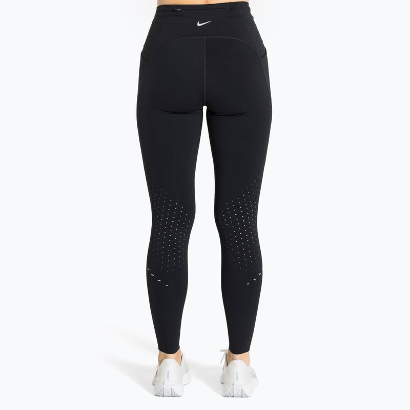 Női futó leggings Nike Swift 7/8 fekete 2