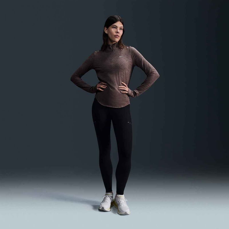 Női futó leggings Nike Swift 7/8 fekete 4