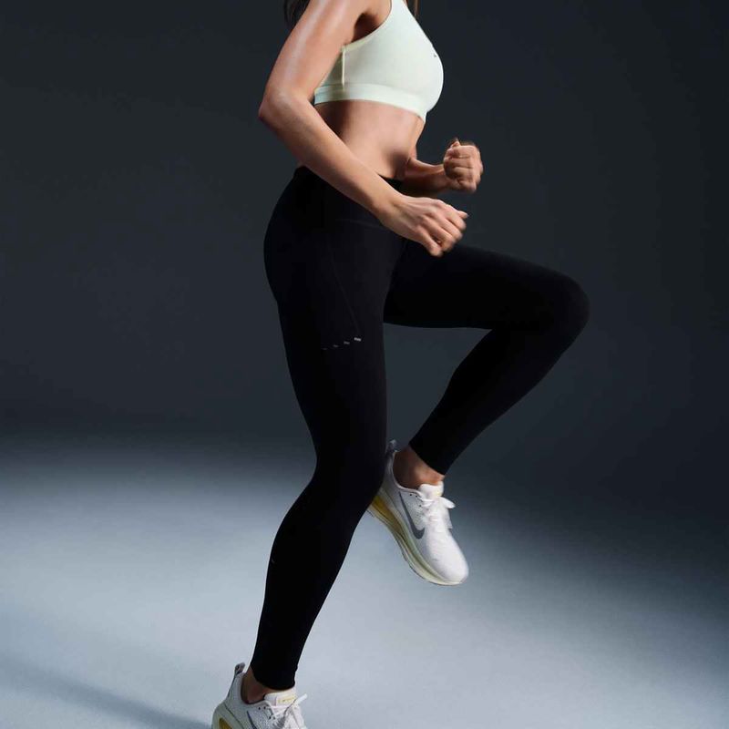 Női futó leggings Nike Swift 7/8 fekete 5