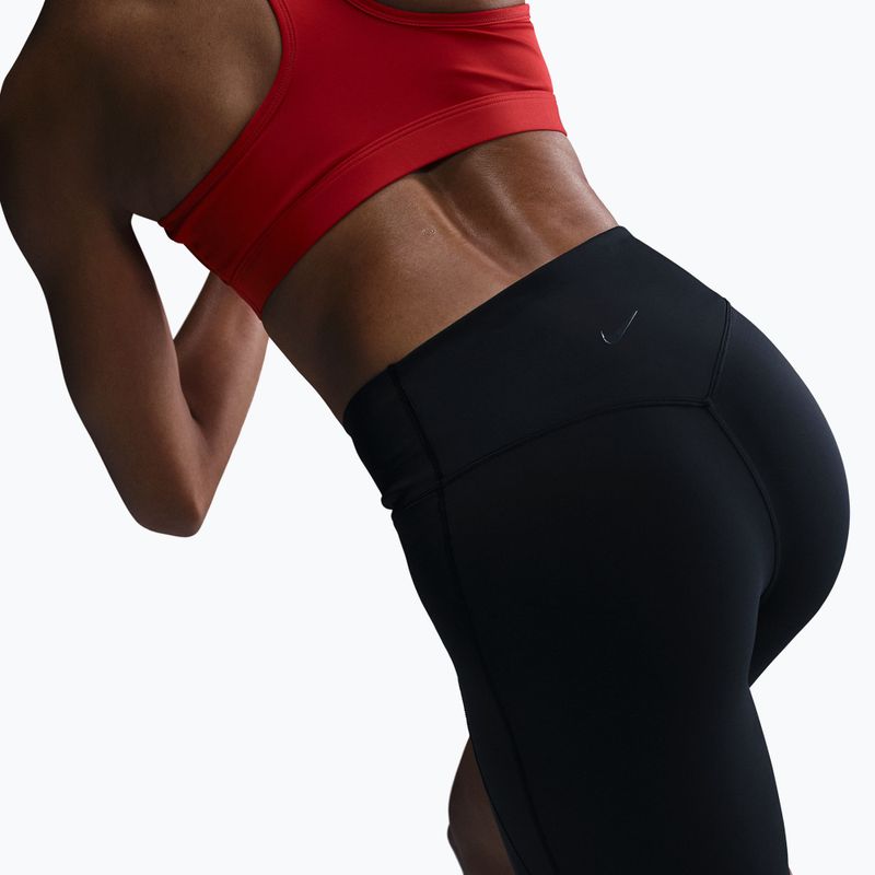Női edzősort Nike Universa High Waisted Biker 8" black/anthracite/dark smoke grey 5