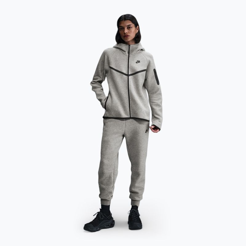 Női pulóver Nike Sportswear Tech Fleece Windrunner dark grey heather/black 2
