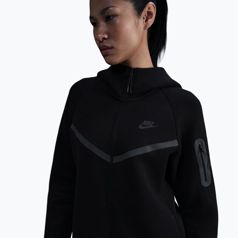 Női pulóver Nike Sportswear Tech Fleece Windrunner black/black 5