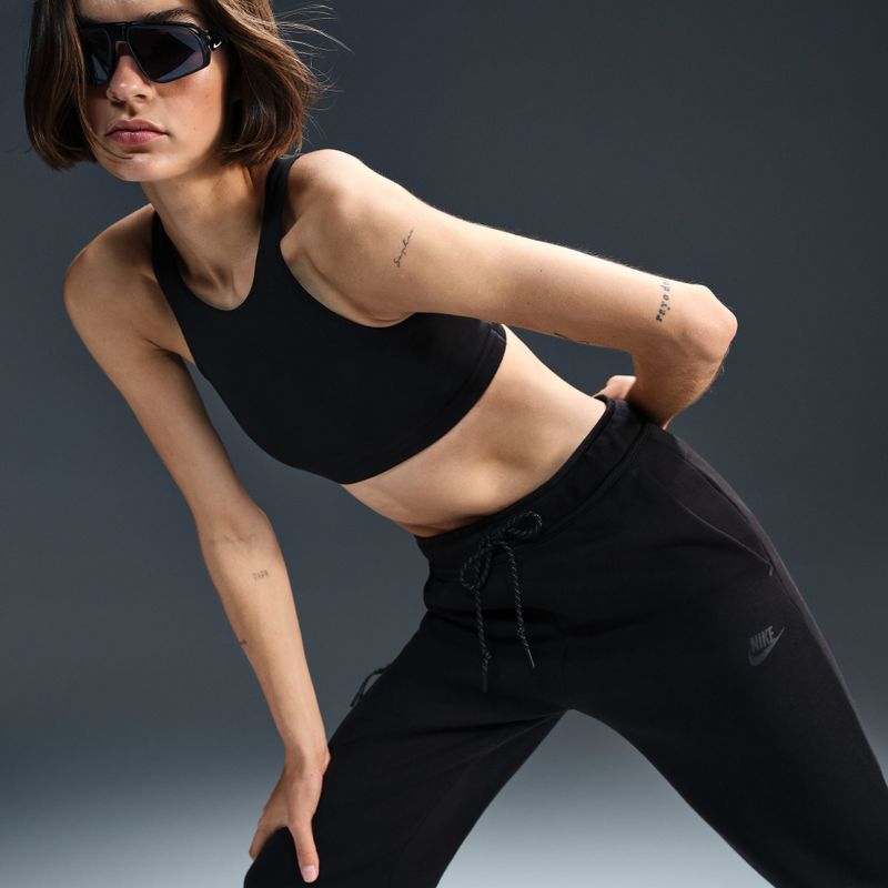 Női nadrág Nike Sportswear Tech Fleece Mid-Rise black/black 5