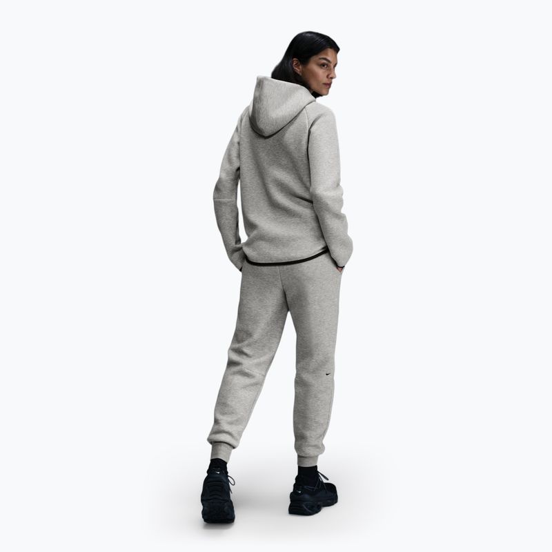 Női nadrág Nike Sportswear Tech Fleece Mid-Rise dark grey heather/black 3