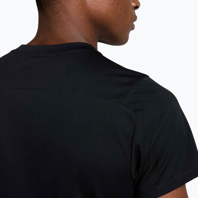Férfi teniszpóló Nike Court Dri-Fit Victory fekete/fehér 6