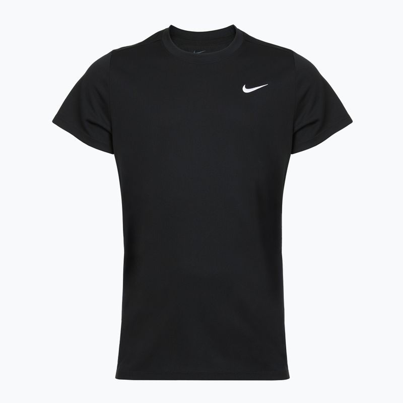 Férfi teniszpóló Nike Court Dri-Fit Victory fekete/fehér 7