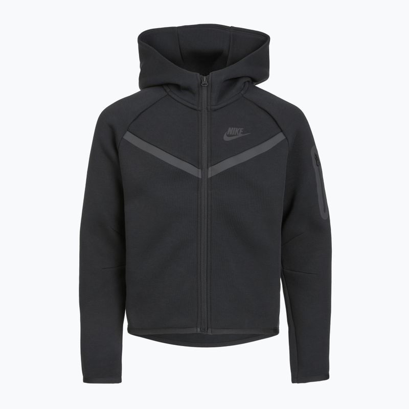 Gyerek pulóver Nike Sportswear Tech Fleece black/black/black