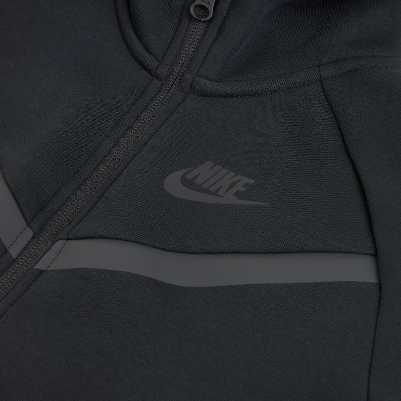 Gyerek pulóver Nike Sportswear Tech Fleece black/black/black 3