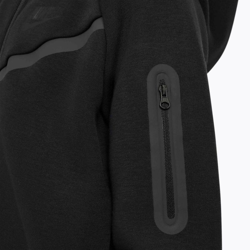 Gyerek pulóver Nike Sportswear Tech Fleece black/black/black 7