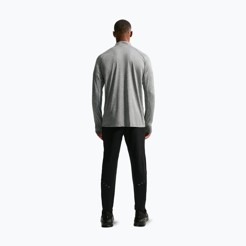 Férfi futópulóver Nike Stride 1/4 Zip Dri-Fit smoke grey/heather 3