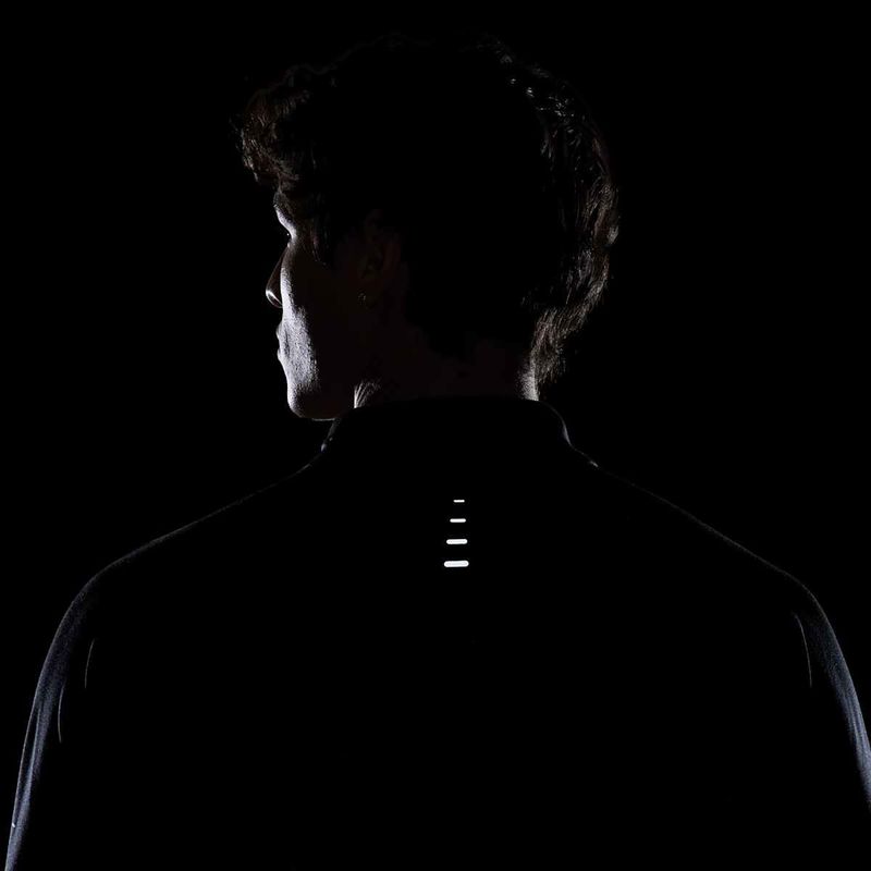Férfi Nike Stride 1/4 Zip Dri-Fit futó melegítőfelső fekete 11