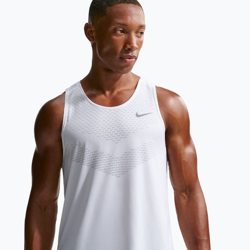 Férfi futó póló Nike Stride white 4