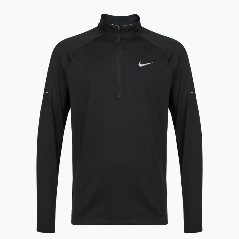 Férfi Nike Stride 1/4 Zip Dri-Fit futó melegítőfelső fekete 12