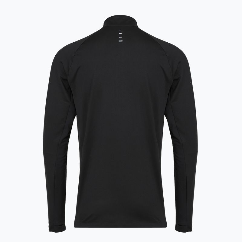 Férfi Nike Stride 1/4 Zip Dri-Fit futó melegítőfelső fekete 13