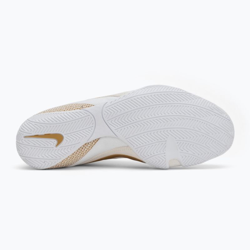 Nike Machomai 3 fehér/metál arany bokszcipő 4