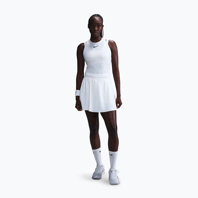 Teniszszoknya Nike Court Dri-Fit Ace Advantage white/white 2